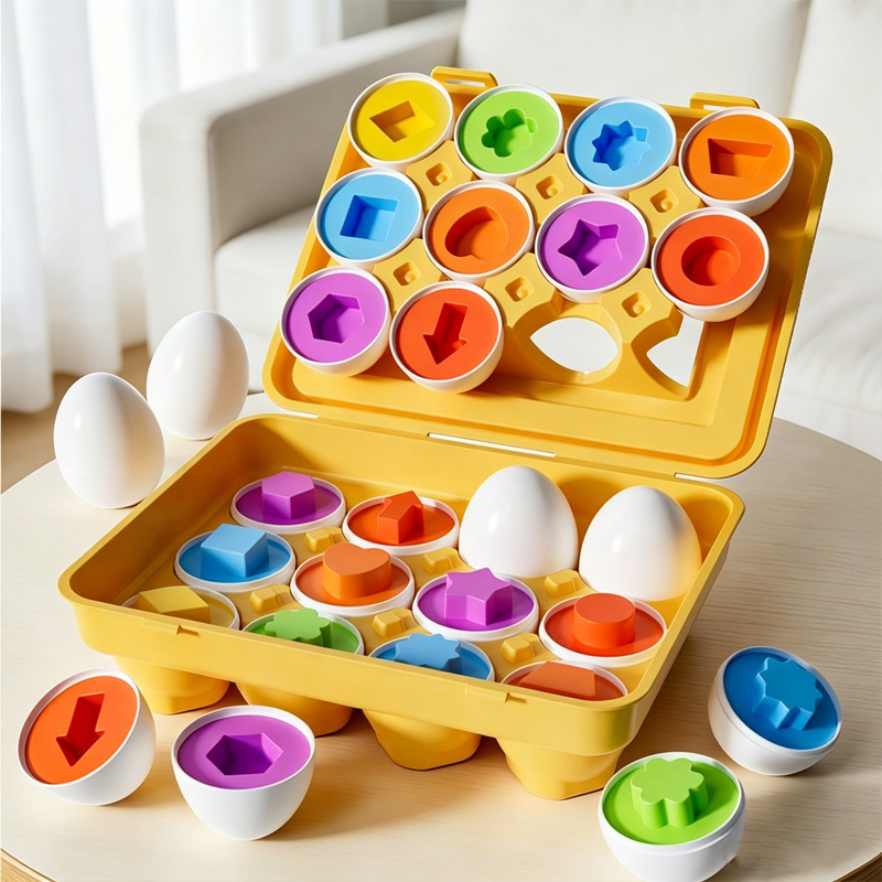 Kids Toys 2 Year Old - Montessori Oyunları Bebek Oyuncağı Akıllı Yumurta