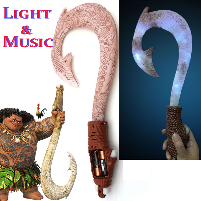 Kids Toys Return Gift - Karikatür Anime Moana balık oltası Cosplay