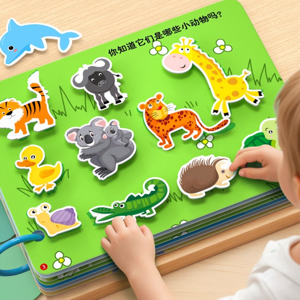 Kids Quiet Toys - Dayanıklı 10 Sayfa Bebek Gözyaşı Kitabı