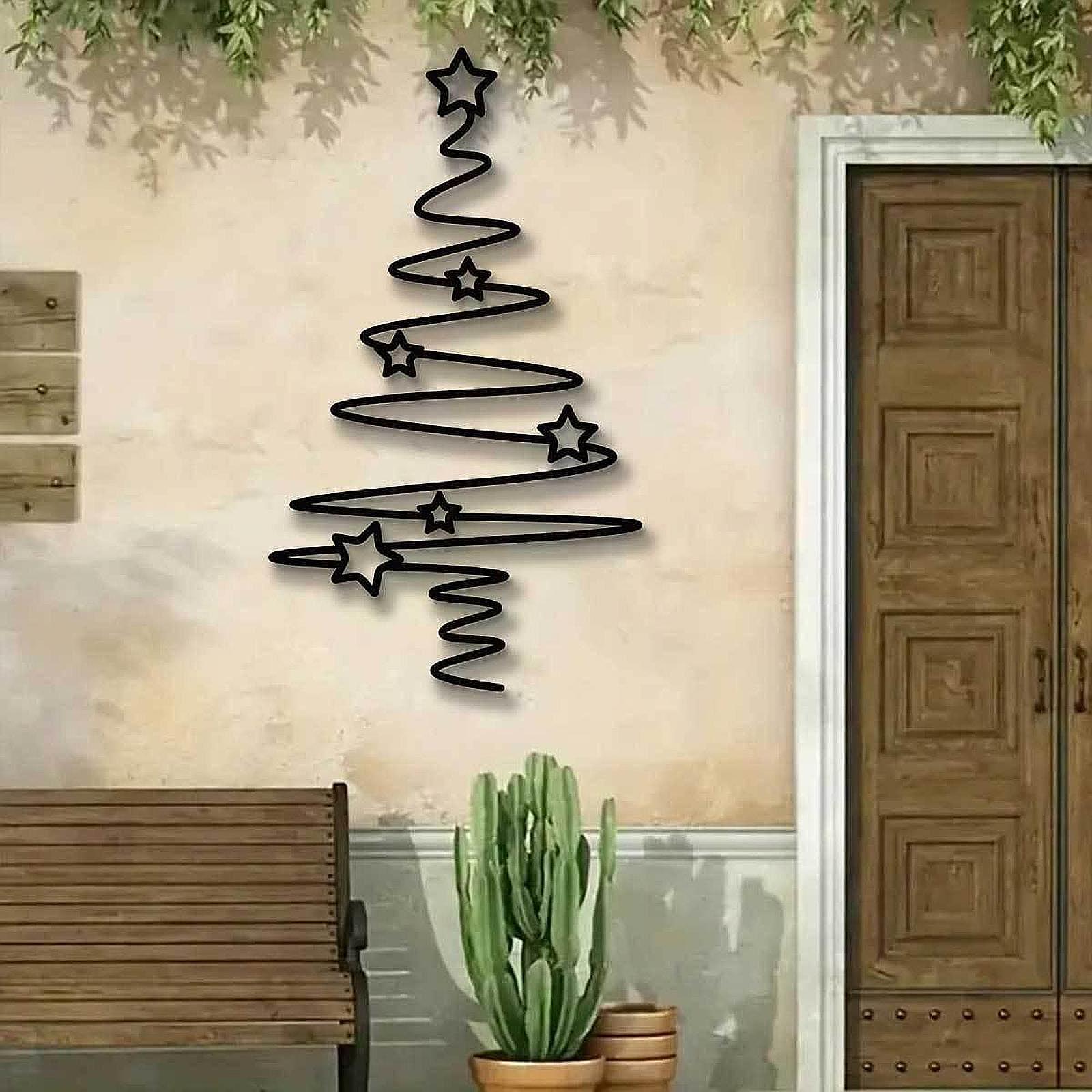 Kids Xmas Toys Ideas - Duvara Asılı Monte Noel Ağacı 11.8
