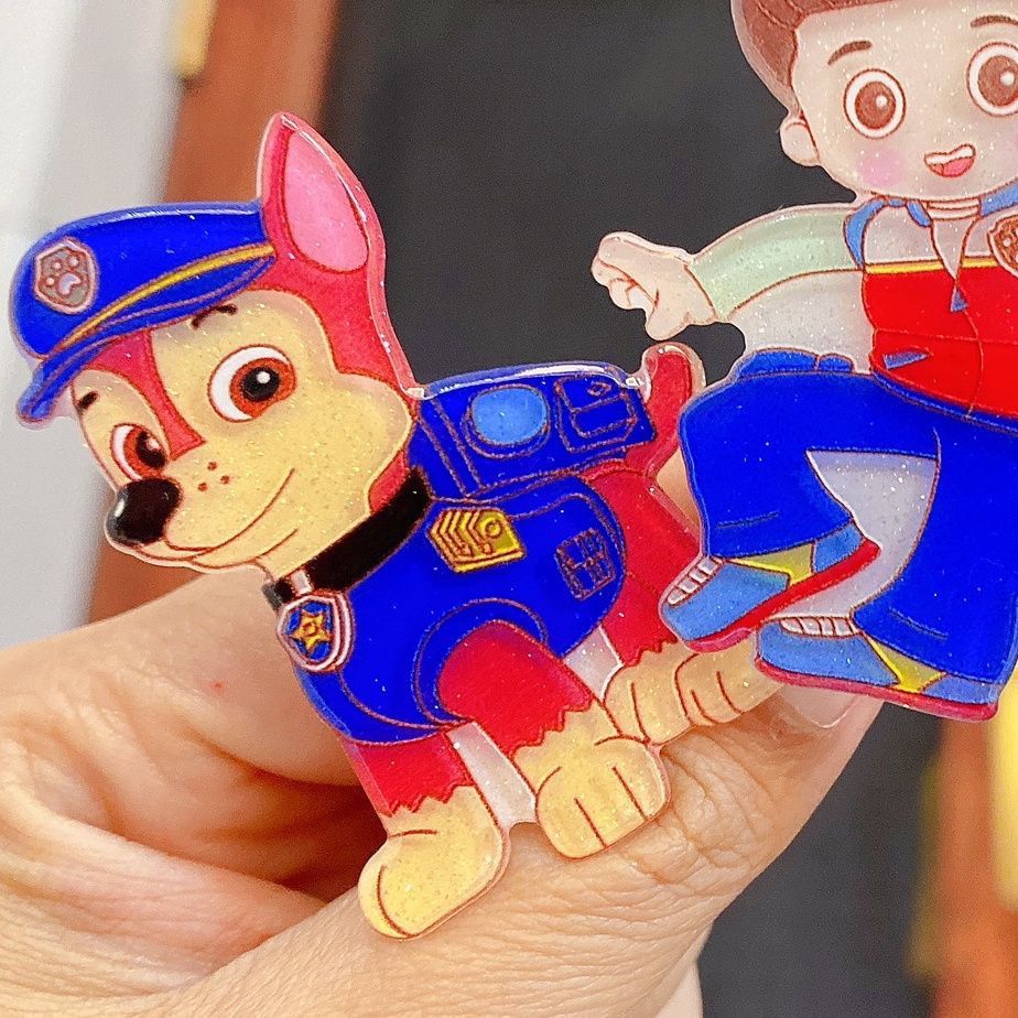 Kids Toys Variety - Şık Sevimli Karikatür Paw Patrol Akrilik