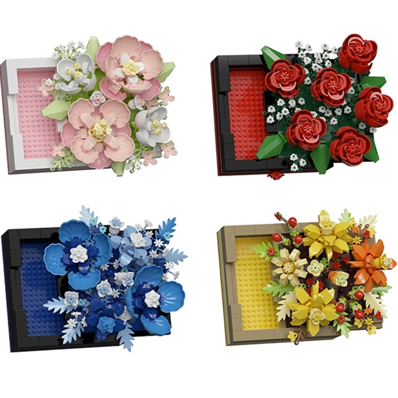 Kids Toys Exhibition - DIY 3D Ünlü Gül Hibiscus Ebedi