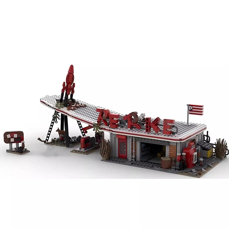 Kids Xmas Toys Ideas - MOC Oyunları Fallout 4 Kırmızı Roket