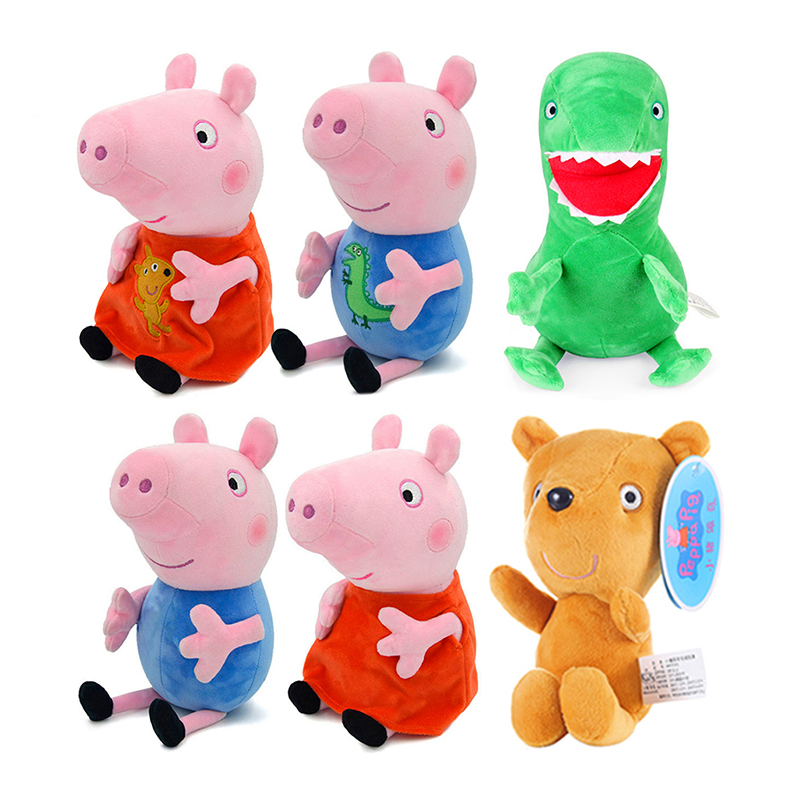 Orijinal 19cm Peppa Pig Peluş  - Dinosaur Figurine Set incelemesi ve fiyatı