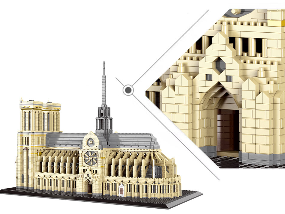7380 adet + Dünya Mimarisi Min - Kids Toys Paris incelemesi ve fiyatı