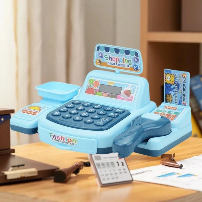 1 takım süpermarket kasiyer el - Toy Cash Register incelemesi ve fiyatı