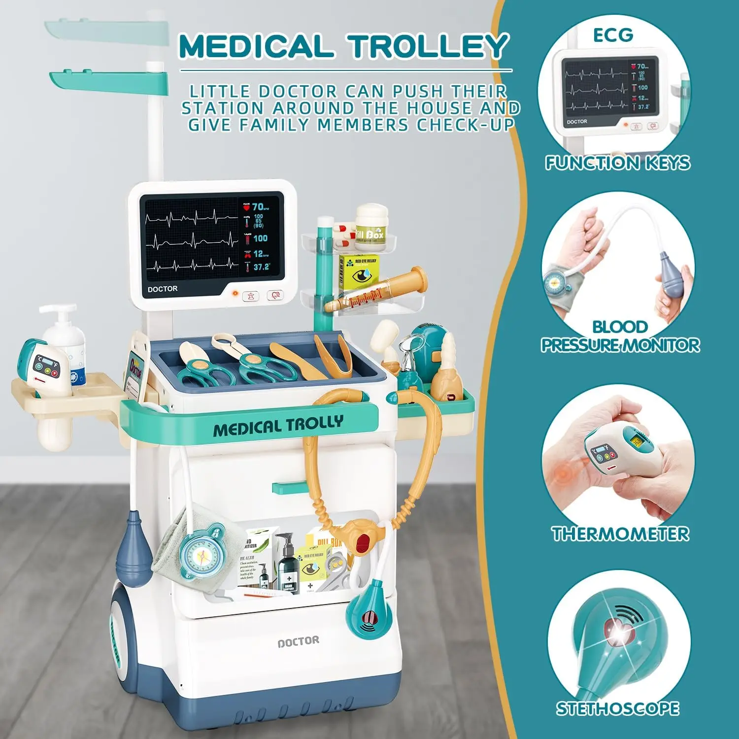 Çocuklar İçin Tıbbi Oyuncak Se - Kids Xray Toys incelemesi ve fiyatı