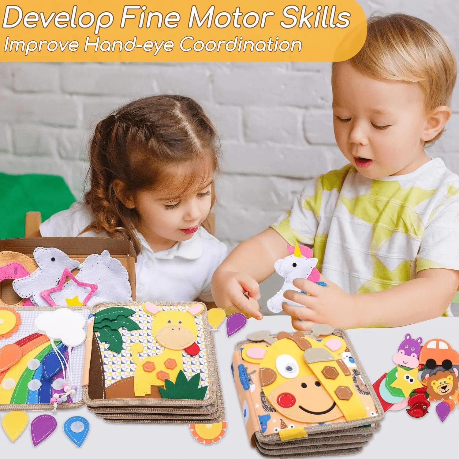 Yeni yürümeye başlayan çocukla - Kids Quiet Toys incelemesi ve fiyatı