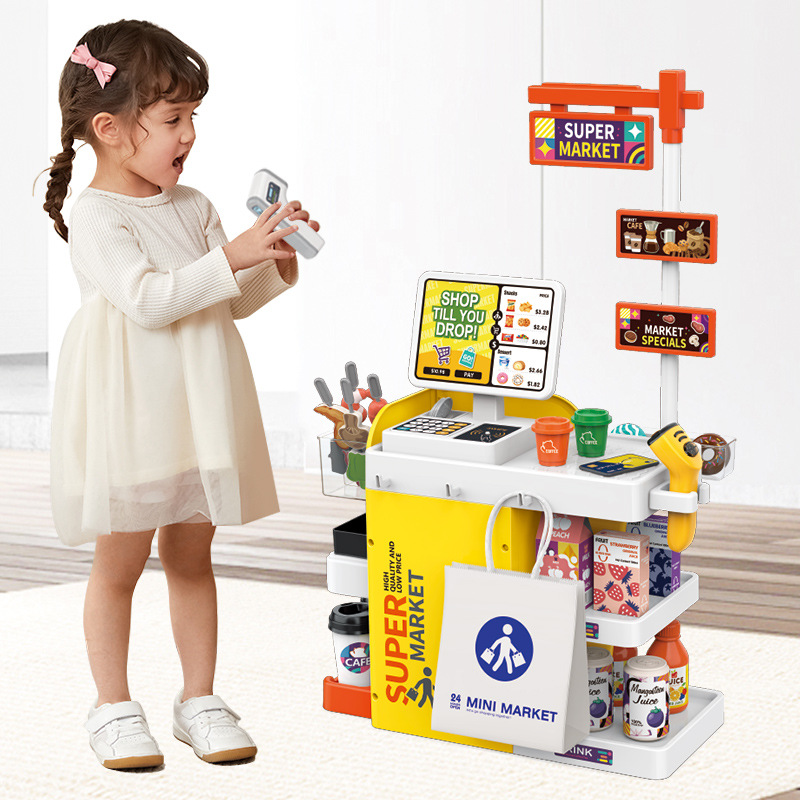 Çocuklar İçin Mini Süpermarket - Toy Cash Register incelemesi ve fiyatı