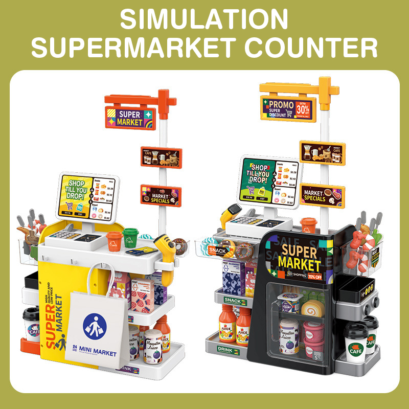 Çocuklar İçin Mini Süpermarket - Toy Cash Register incelemesi ve fiyatı
