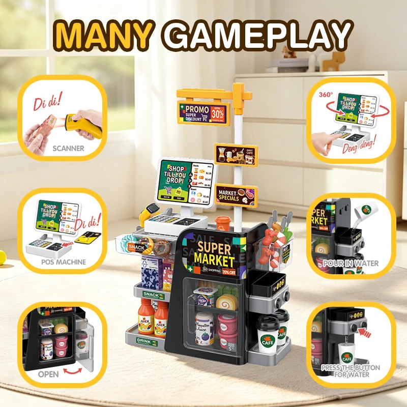 Simülasyon Mini Taramalı Kasa  - Toy Cash Register incelemesi ve fiyatı