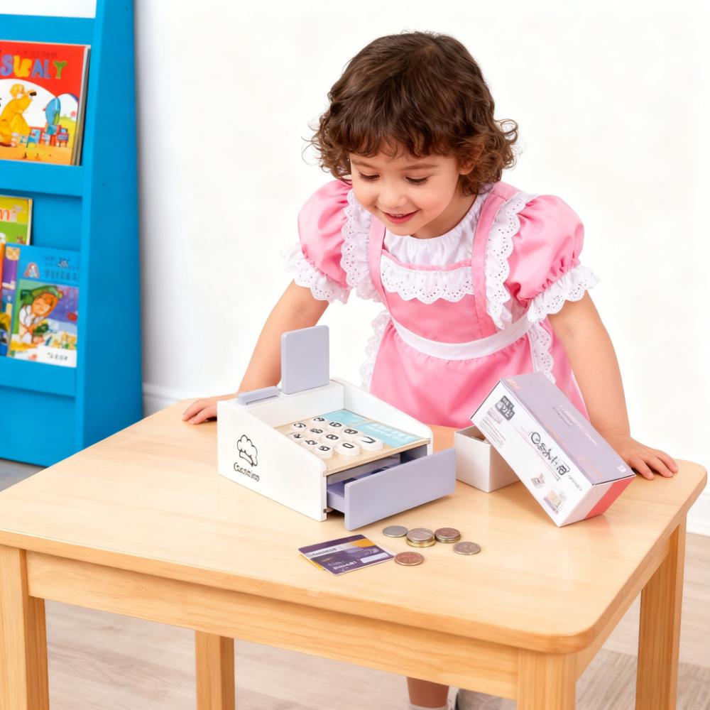 Ahşap Çocuklar İçin Kasa Oyun  - Toy Cash Register incelemesi ve fiyatı