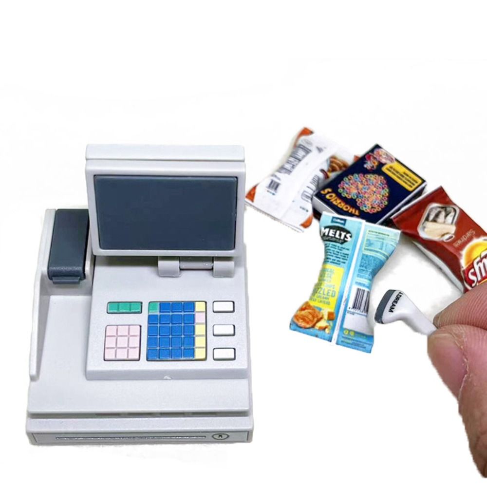 1:6/1:12 Ölçekli Dollhouse POS - Toy Cash Register incelemesi ve fiyatı