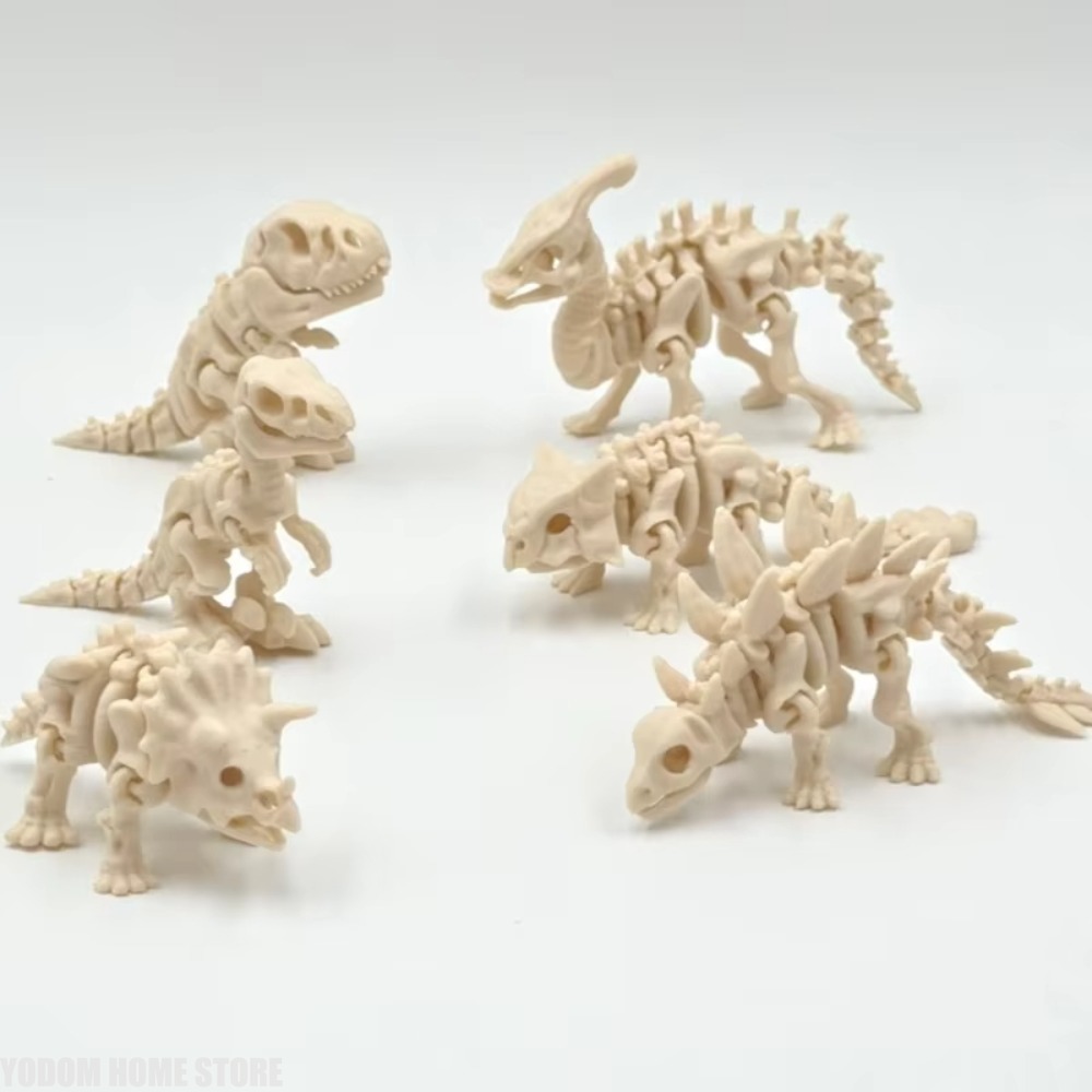 3D Baskılı Eklemli Dinozor İsk - Dinosaur Figurine Set incelemesi ve fiyatı