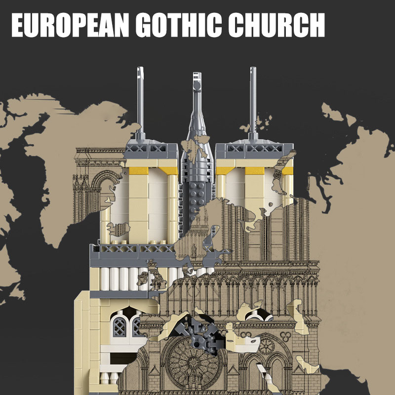 Şehir Notre-Dame de Paris Mima - Kids Toys Paris incelemesi ve fiyatı