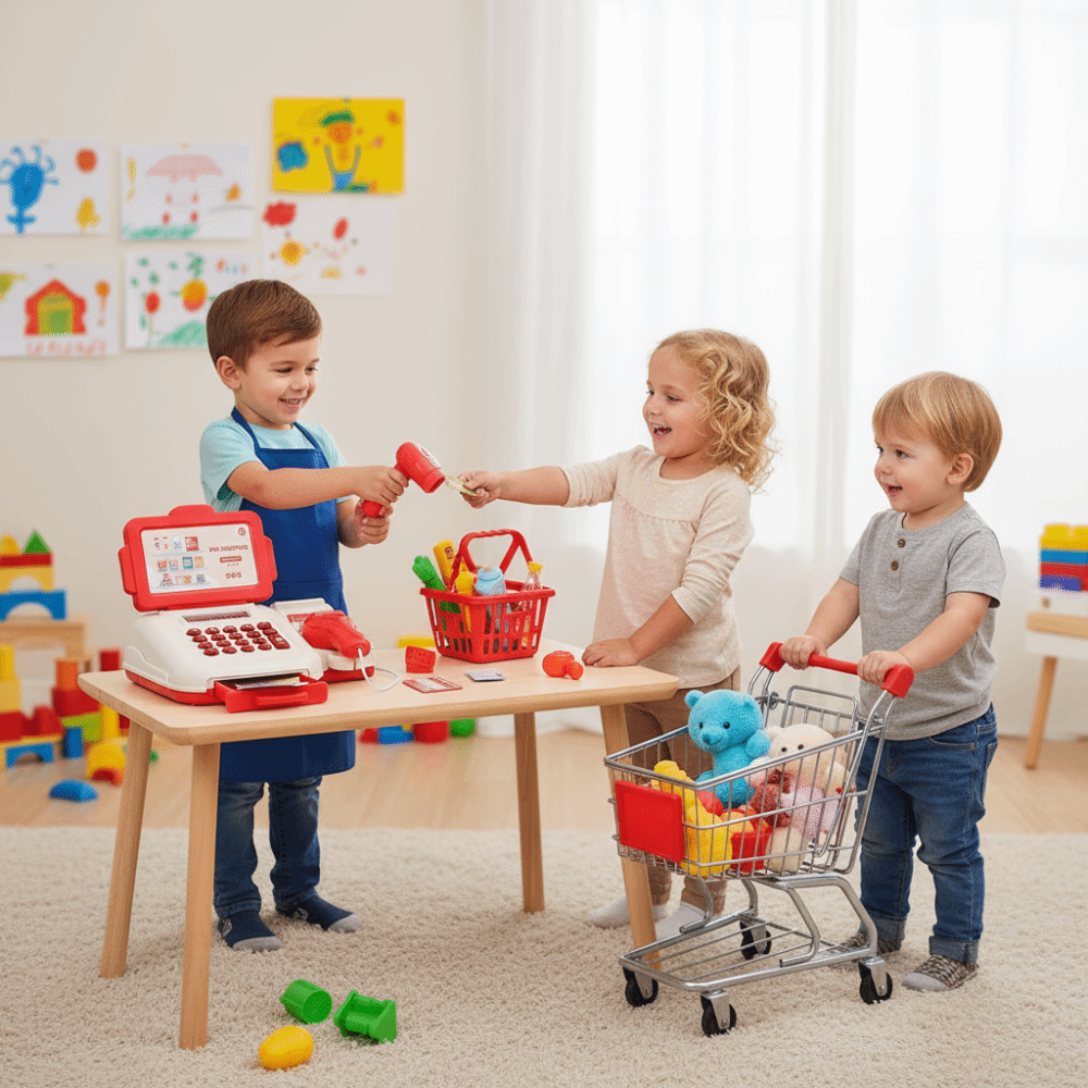 Bulmaca Simülasyonu Süpermarke - Toy Cash Register incelemesi ve fiyatı