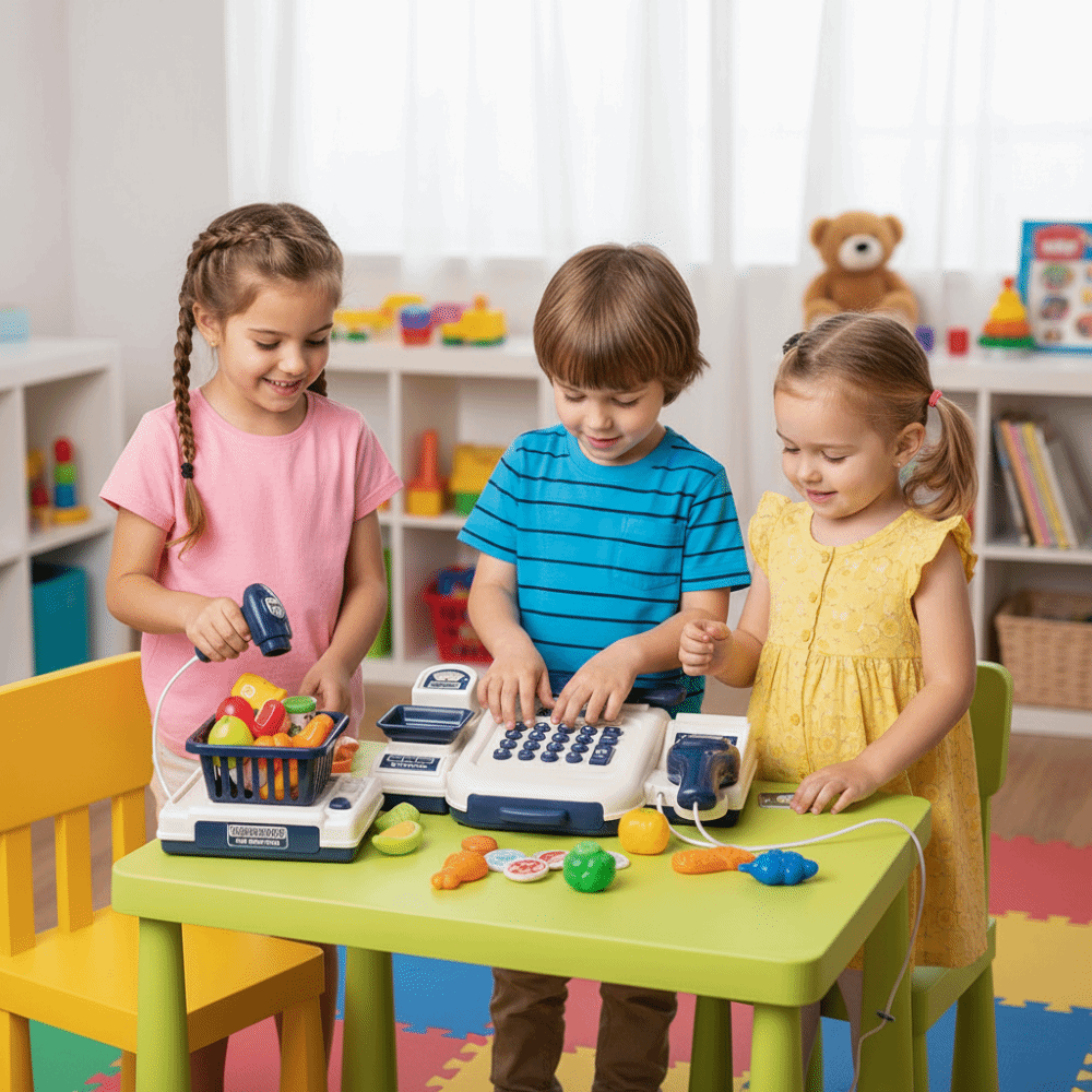 Bulmaca Simülasyonu Süpermarke - Toy Cash Register incelemesi ve fiyatı