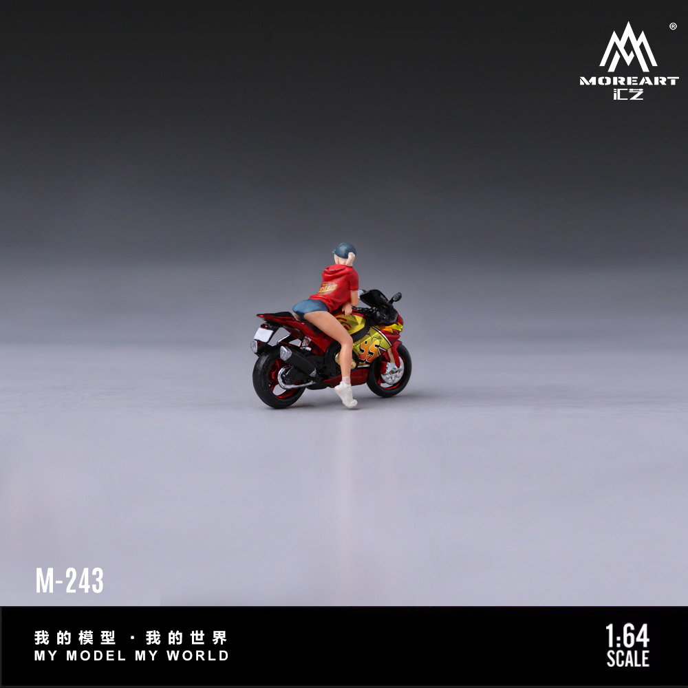 MoreArt 1:64 Reçine Model Moto - Kids Toys Resale incelemesi ve fiyatı