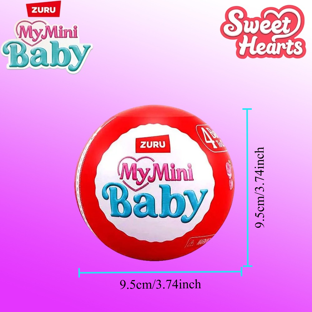 ZURU My Mini Baby Sweet Hearts - Kids Toys Return Gift incelemesi ve fiyatı