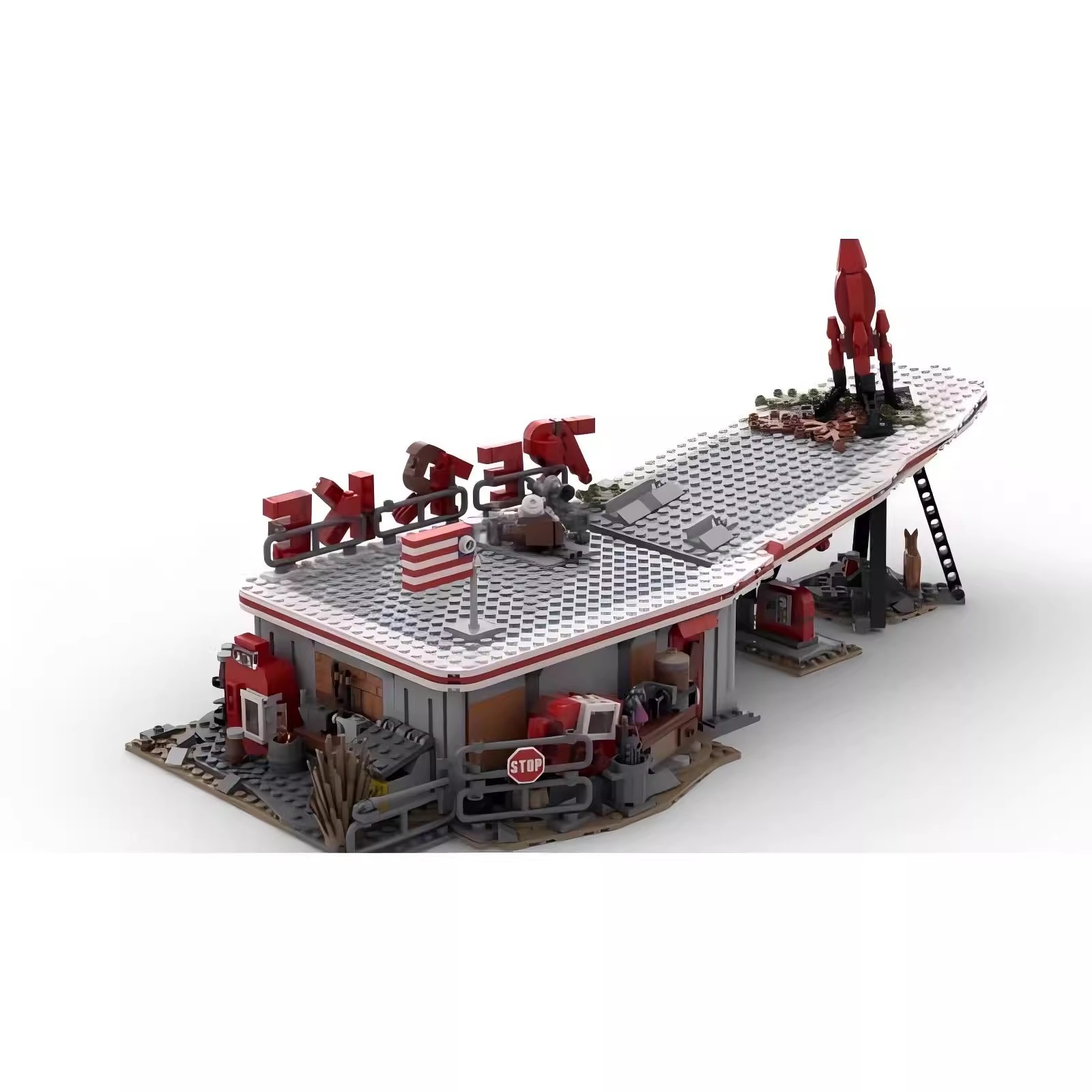 MOC Oyunları Fallout 4 Kırmızı - Kids Xmas Toys Ideas incelemesi ve fiyatı