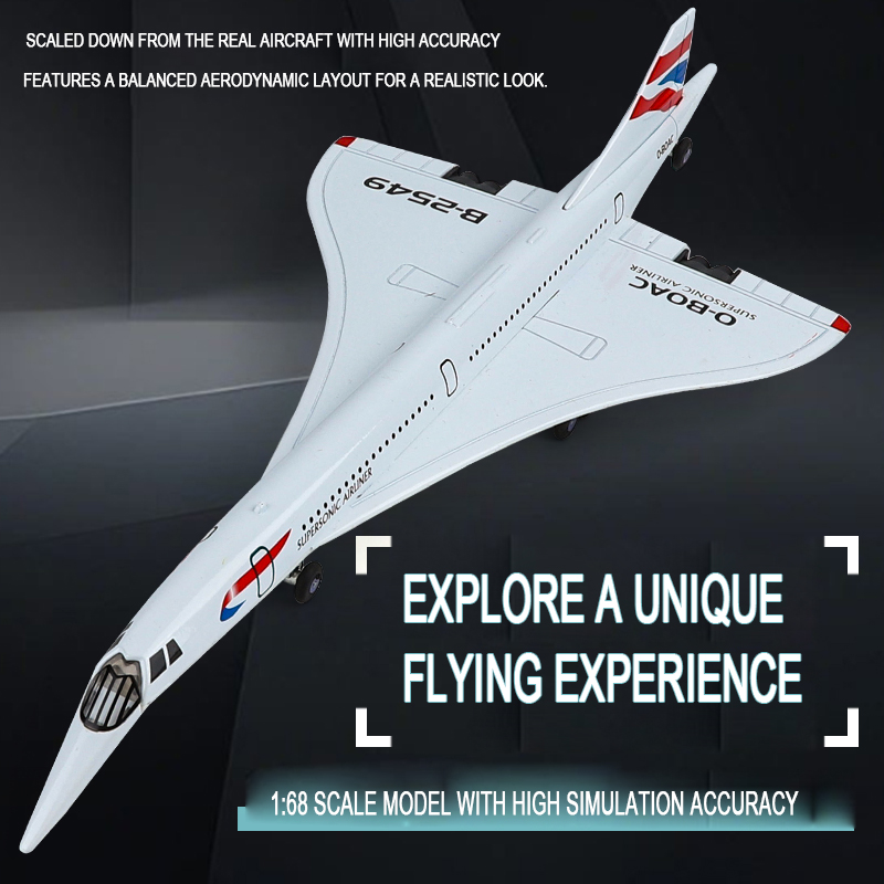 1/168 Ölçekli Concorde Süperso - Kids Quiet Toys incelemesi ve fiyatı