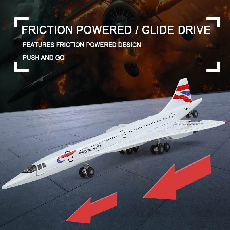 1/168 Ölçekli Concorde Süperso - Kids Quiet Toys incelemesi ve fiyatı